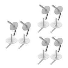 12Pcs Fan Stand Fixing Screws Silver Iron Household Fan Base Assembly Bolts picture