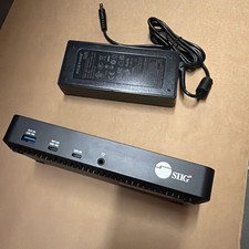 SIIG Triple Hybrid Video Docking Station for Windows & Mac (JU-DK0P11-S1) picture