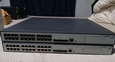 2 HP V1910-24G-PoE 170W 24-RJ45 4-SFP GB Ethernet Network Switch P/N: JE008A picture