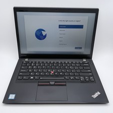 Lenovo ThinkPad T470s Intel Core i5-7300U 16GB 238GB SSD Batt 75% White Dots picture