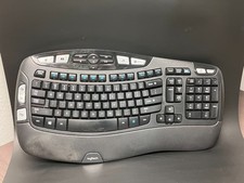 Logitech K350 Wave Wireless Keyboard – Powers On – NO USB Receiver / Dongle picture