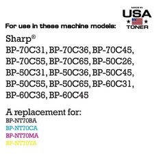 Toner for Sharp BP70C31/36/45/55/65,BP50C26/31/36/45/55/65,BP60C31/C36/45(Mag) picture
