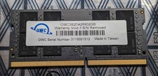 *FOR PARTS* OWC 32GB (1x32) DDR4 3200MHz CL22 SODIMM OWC3S2D42R832GB *FOR PARTS* picture