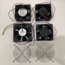 Papst Multifan 8312.12VDC 80mm 4W. Three Additional Cooling Fans.TESTED..B69 picture