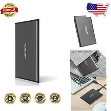 High-Speed 1TB Portable HDD - Ultra Slim USB 3.0, 5Gbps Transfer, Metal Casing picture