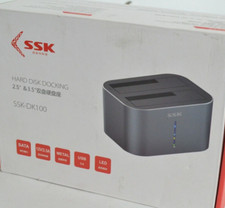 SSK Dual Bay Hard Disk Docking Station for 2.5
