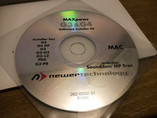 Newer Technology MAXpowr G3 and G4 Software Installer CD    NO HARDWARE picture