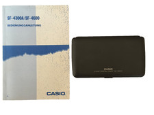 Casio Computer SF 4600 New Batteries Phone - Calendar - Reminder - Memo etc picture