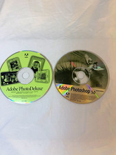 Adobe Photoshop 5.0 Limited Edition + PhotoDeluxe 2.0 CD Win/Mac Multi-Lang A303 picture