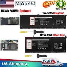 ✅V6W33 Battery For Dell Inspiron 3510 3511 3515 5310 5410 5418 5510 5515 /G91J0 picture