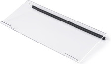 Clear Acrylic Tilted Computer Keyboard Holder for Ergonomic Typing picture