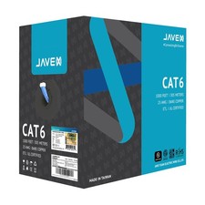JAVEX CAT 6 Ethernet Cable 1000ft [UL Listed] in-Wall CM Rated 23AWG Solid Ba... picture