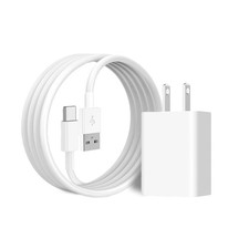 5V 2A USB-C Charger Cable for VAVA Baby Monitor Handheld Screen (Not White  picture