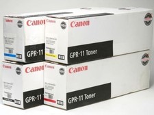 New  Genuine 4PK Canon 3200 4040 C3220 C2620  GPR 11 GPR11  7626A001 7627A001 picture