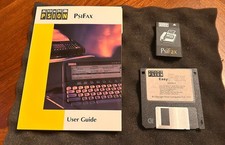 Psion PsiFax Series 3a SSD & EasyFax Series 5 Floppy Software Manual Vintage picture