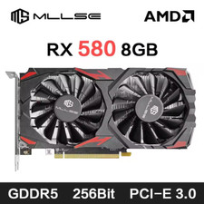 MLLSE AMD Radeon RX 580 8GB 2048SP Graphics Card GDDR5 256-bit PCI Ex-Black picture