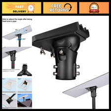 Adjustable Pipe Adapter for Starlink Gen 3, Standard 4/4X Dish - Black, Durable picture