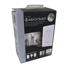 General Electric 12723 In-Wall Lighting Controller - White -New, Opened box picture