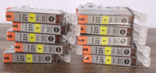 Canon CLI-221Y Yellow Ink Cartridge Genuine OEM New Sealed Lot Of 10 picture