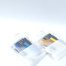 Cyan & Yellow Only OEM - BROTHER COLOR Ink Cartridges - LC4043PKS - 04/202 picture
