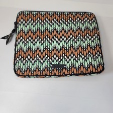 Vera Bradley Tablet Sleeve Case Pouch Bag Sierra Stream Quilted Ikat School Work picture