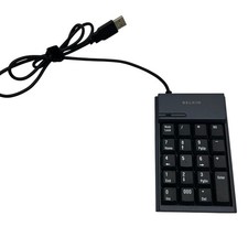 Belkin Mobile USB Wired Numeric Keypad F8E466-MOB Black 19 Keys Office Home Work picture