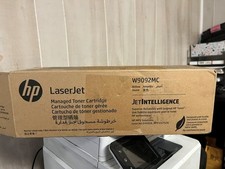 HP LaserJet W9092MC Yellow Toner Genuine, E45028, MFP E47528 open box sealed bag picture