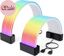 RGB Cables Cover Kit, Flex Power Cable Cover for 24-Pin Motherboard and 8-Pin/16 picture