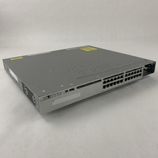 Cisco Catalyst 3850 WS-C3850-24T-E V07 24 Port Gigabit Switch Tested picture
