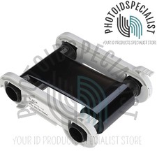 Evolis RCT023NAA Monochrome Ribbon, Black - 2,000 Prints/Roll PRIMACY NEW picture