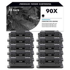 10PK Hi-Yield Laser CE390X 90X Toner Cartridge Fits HP LaserJet 600 M602n M603dn picture