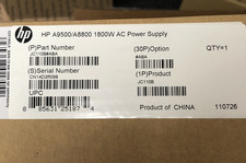 HP H3C A9500 Switch A8800 Router Series 1800W AC Power Supply S9500E 1.8kW PSU picture
