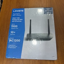 Linksys WiFi Router Dual-Band AC1200 (WiFi 5)  1.2 Gbps Speed Sealed picture