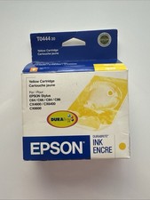 NEW Epson 44 T0444 Yellow Ink Cartridge for Stylus C84 C86 CX6400 Exp Nov 2006 picture