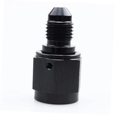 Aluminum Swivel AN Flare Reducer -6 AN 6AN to 4AN Female to male reducer black picture