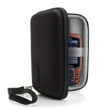 USA Gear Travel Electronics Organizer - Water Resistant Zipper Small, Black picture