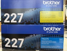 Original Genuine Brother TN227 Toner Set BK C M Y High Yield ~4 Pack picture