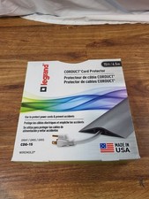 LEGRAND CDB-15 CORDUCT CORD PROTECTOR 15' ft / 4.5 m GRAY WIREMOLD picture