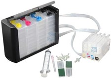 Empty CISS For HP Officejet Pro 8100 8600 8620 8640 Plus 4x250ml Pigment ink picture