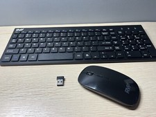 RVP+ Wireless Keyboard and Mouse Ultra Slim Combo 2.4GHz Cordless USB Mouse a... picture