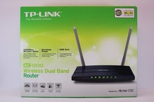 TP-LINK AC 1200 Wireless Dual Band Router IOB Incl. Cables Gaming picture