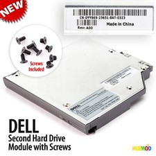 Genuine DELL 2nd IDE HDD Hard Drive Caddy Media Bay Latitude D610 D620 D630 D631 picture