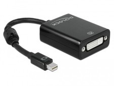 Delock Adapter Mini DisplayPort 1.1 Male DVI Female Passive Black picture