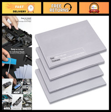 4 Pack Thermal Pads 13 W/m.K Silicone Cooling Pads 100x100mm Non-Conductive Heat picture