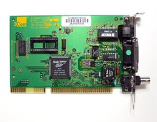 Ethernet card 3c509b-c  isa, rj45, aui, coax, 03-0021-003 a picture
