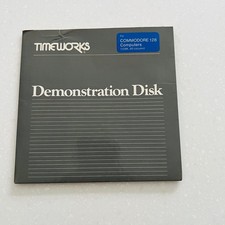 Commodore 64 Timeworks Demonstration Disk Inventory Management Sales picture