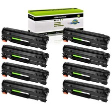 8PK CF283A 83A Laser Toner cartridge Compatible For HP LaserJet Pro MFP M127fp picture
