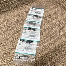 10 Panduit connectors total FLCDM900BLY Multimode Duplex LC Fiber Optic Black picture