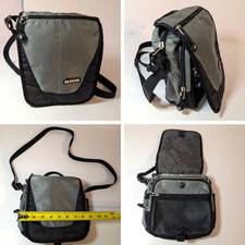 Vintage OGIO Sweet Sour Street Hip Hop Messenger Festival Shoulder Mini Bag Gray picture