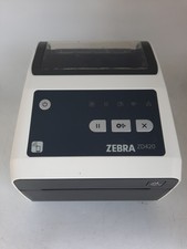 Zebra ZD420 ZD42H42-D01E00EZ Thermal Label Printer-(No Power Supply)-TESTED picture